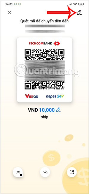 Điều chỉnh mã QR