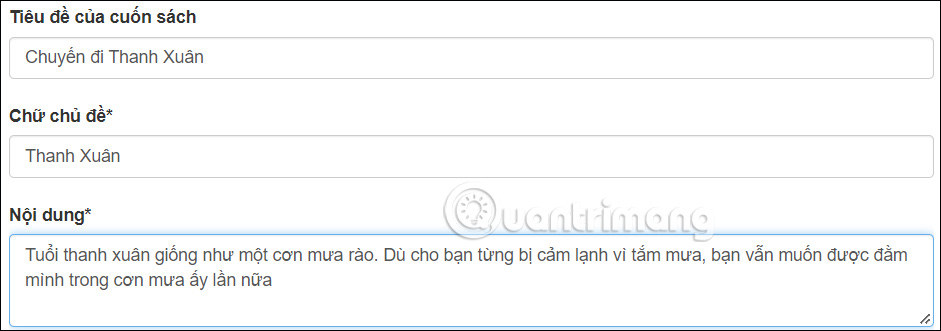 Làm ảnh viết status lên trang web