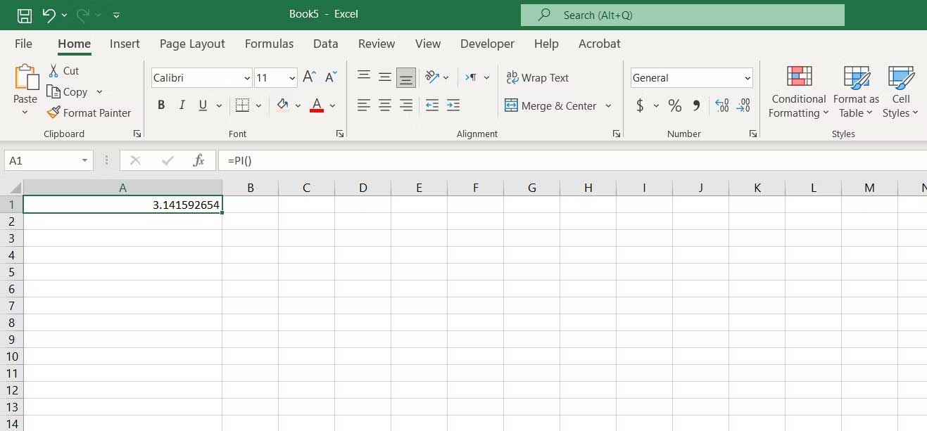 Bảng tính Excel
