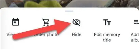 Chọn ẩn hình ảnh kỷ niệm Google Photos