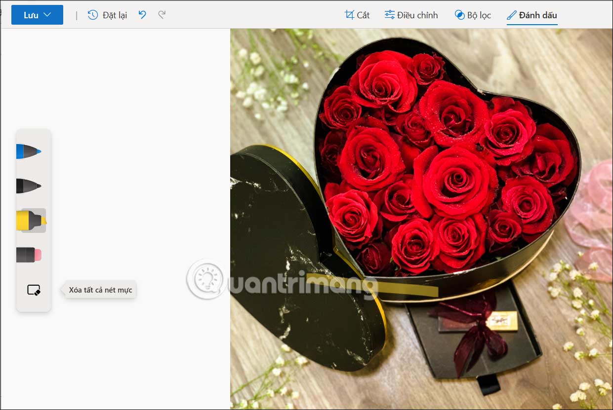 Đánh dấu ảnh trên Microsoft Edge