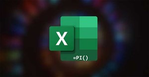 Cách dùng hàm PI trong Excel