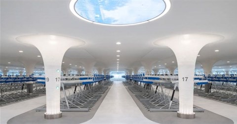 Cận cảnh quá trình xây dựng bãi đỗ xe ngầm dưới nước ở Hà Lan