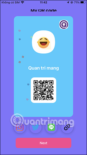 Mã QR ứng dụng Whoo