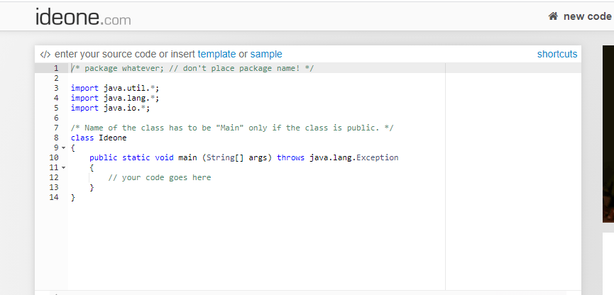 Ideone Python3 Compiler