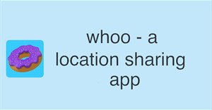 whoo - a location sharing app