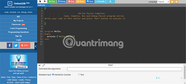OnlineGDB