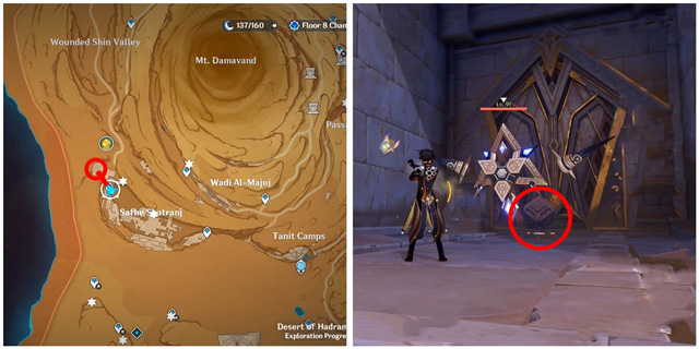 Cách giải câu đố Hồ Chứa Nước tại Safhe Shatranj