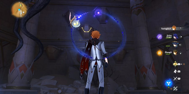 Cách giải câu đố thứ nhất ở Hồ Chứa Nước