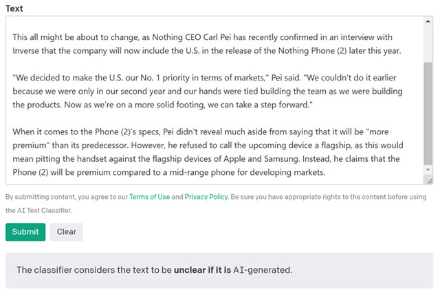 OpenAI phát hành công cụ giúp phát hiện văn bản do AI tạo ra