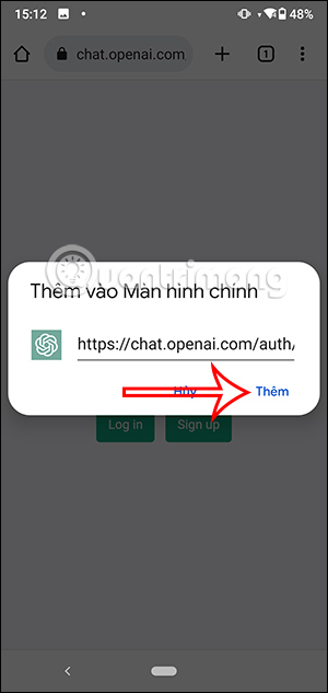 Tranng web ChatGPT