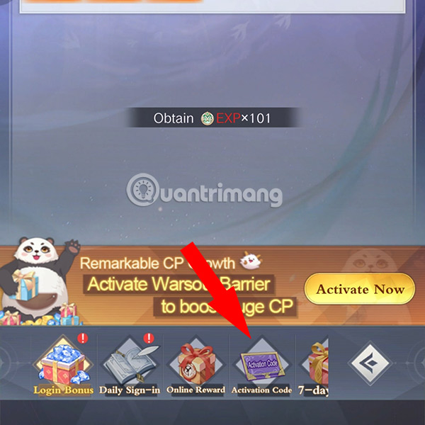 Nhập code Sky Utopia