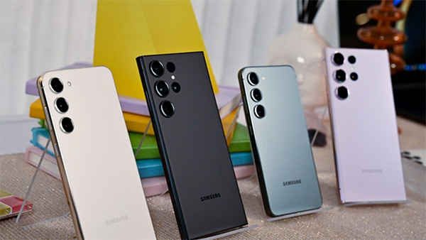 Mẫu smartphone Samsung Galaxy dùng eSIM