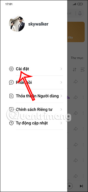 Cài đặt trên Xiaomi
