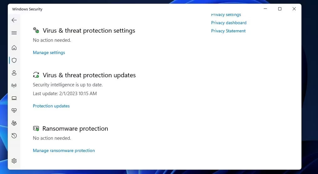 Cách bật tính năng chống ransomware Controlled Folder Access trên Windows 10/11