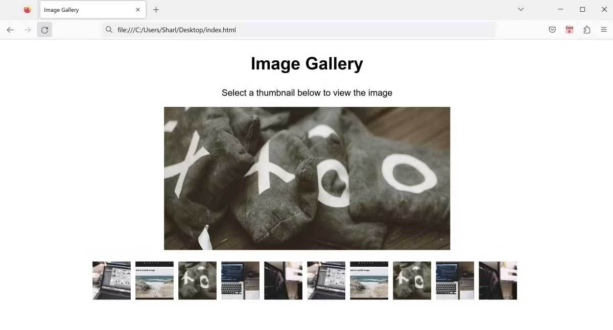 Cách tạo thư viện ảnh đơn giản bằng HTML, CSS và JavaScript