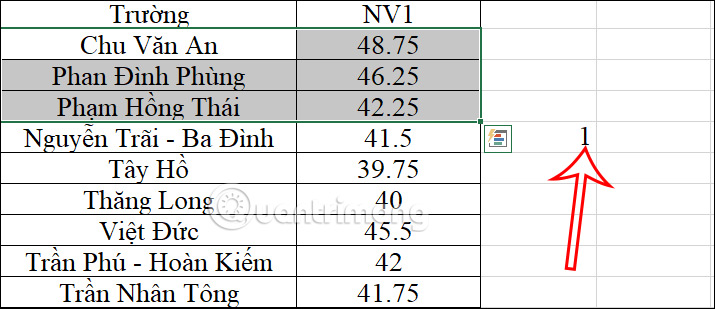 Write additional columns in Excel