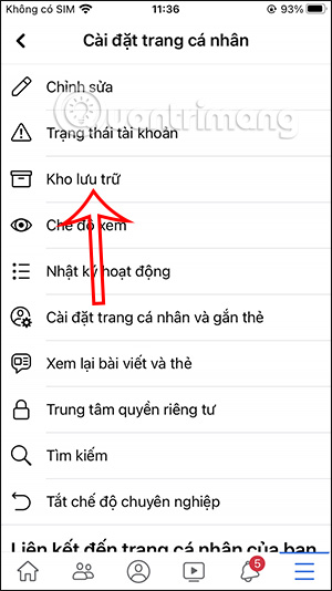 Kho lưu trữ Facebook