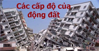 Các cấp độ của động đất