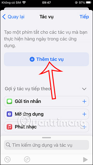 Thêm tác vụ khi sạc pin iPhone