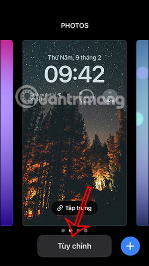 Tùy chỉnh màn hình khóa iPhone