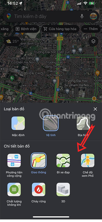Cách Xem Vệ Tinh Trên Google Maps - Quantrimang.Com