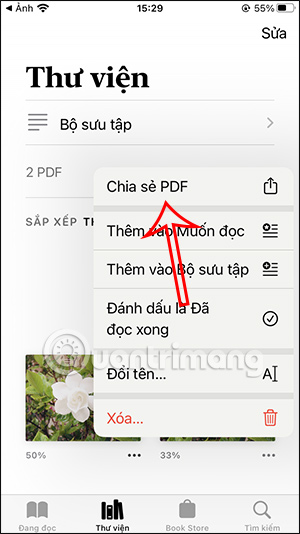 Chia sẻ tập tin PDF