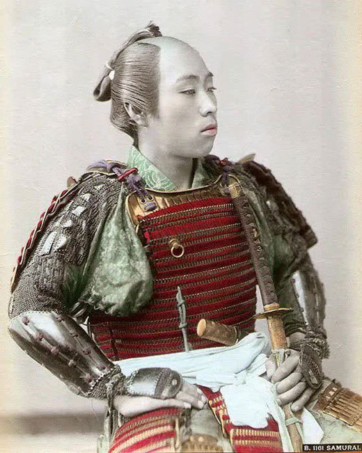 Chân dung samurai.