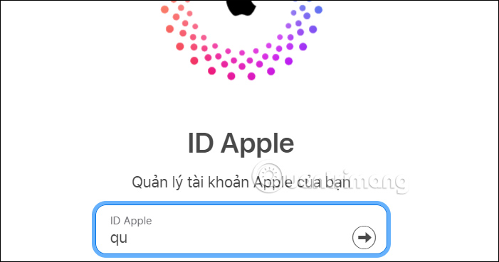 Tài khoản Apple ID