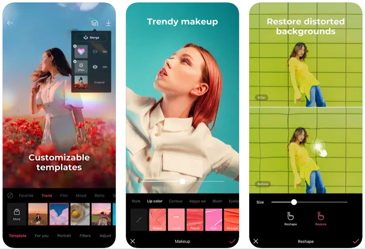 Bộ sưu tập template phong phú