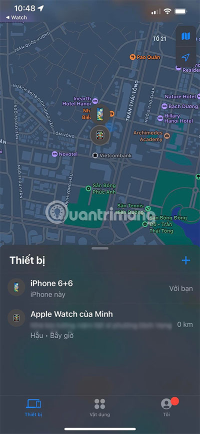 vi tri apple watch
