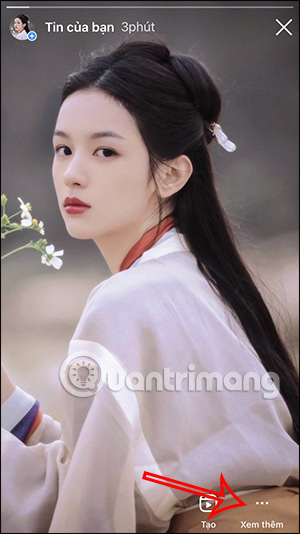 Tùy chọn Tin Instagram đã xóa