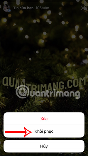 Lấy lại Tin Instagram