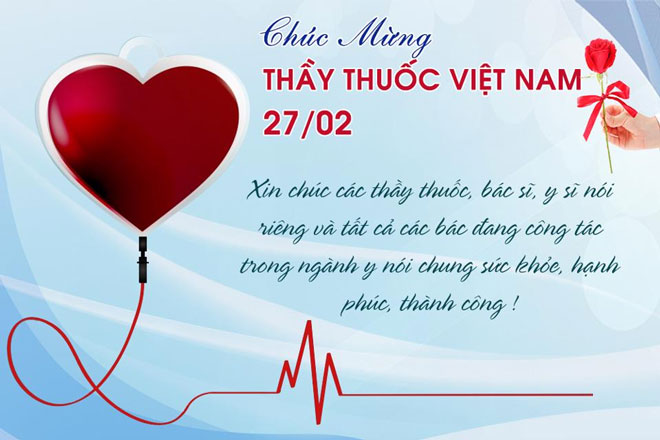 Lời chúc ngày thầy thuốc Việt Nam 