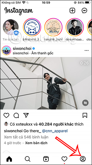 Tài khoản Instagram