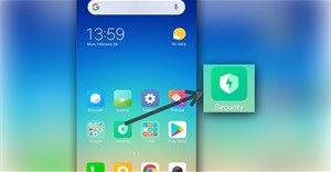 Cách bật lối tắt bảo mật trên điện thoại Xiaomi