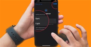 Cách bật Dark Mode bằng Focus trên iPhone