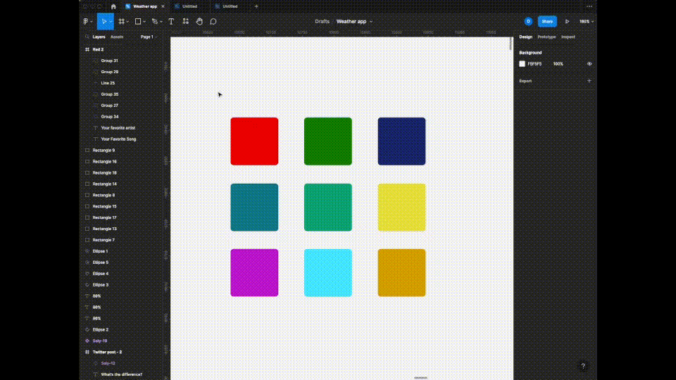 Sắp xếp và hoán đổi vị trí các đối tượng