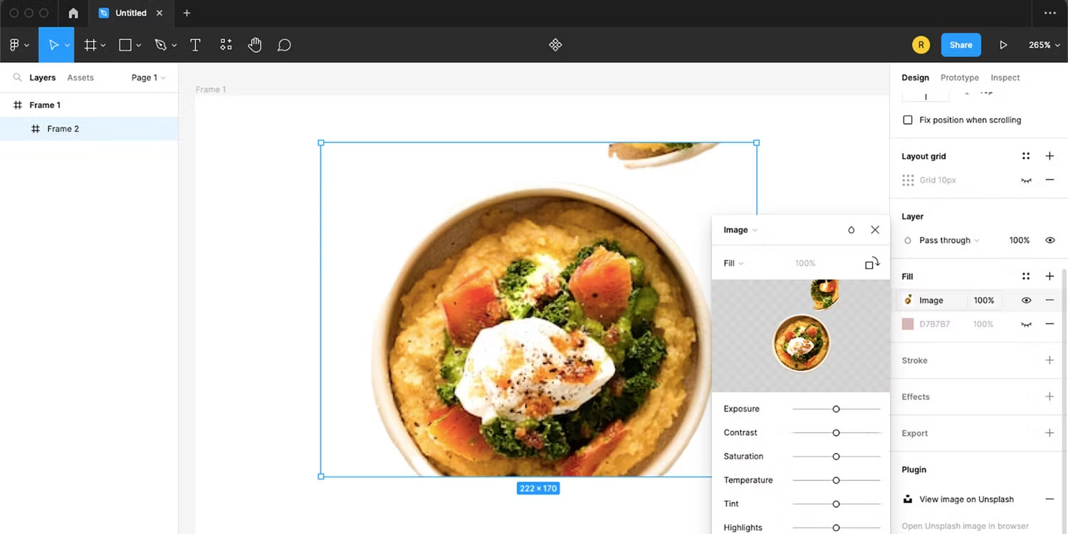 Plugin Figma Icon8 Background Remover.