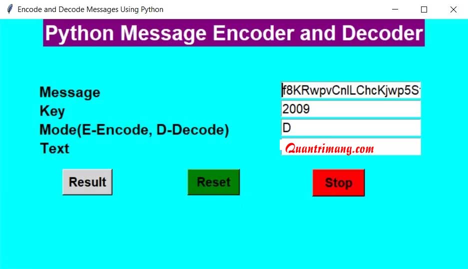 Giải mã thông báo