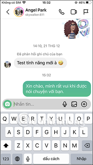 Gửi tin nhắn trả lời nhanh Instagram
