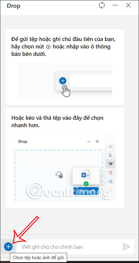 Tải dữ liệu chia sẻ trên Microsoft Edge