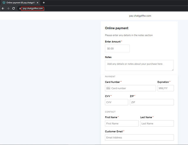 Ứng dụng giả mạo