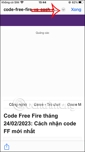Tùy chọn trang web dạng HTML