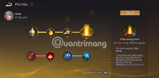 Phù hiệu cho Ishar trong mùa S1 2023