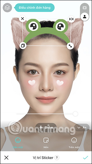 Tự tạo sticker trên B612