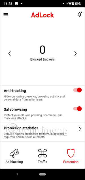 Trình theo dõi nguy cơ độc hại 