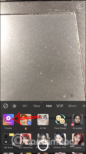 Tạo sticker trên B612