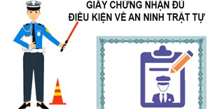 Cách đăng ký cấp Giấy đủ điều kiện về an ninh trật tự