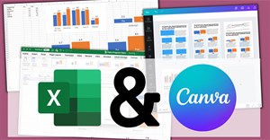 Kiếm hơn 200 triệu đồng/tháng nhờ Canva và Excel